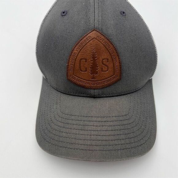 Columbia Unisex Gray Trucker Fitted Hat - Picture 4 of 7